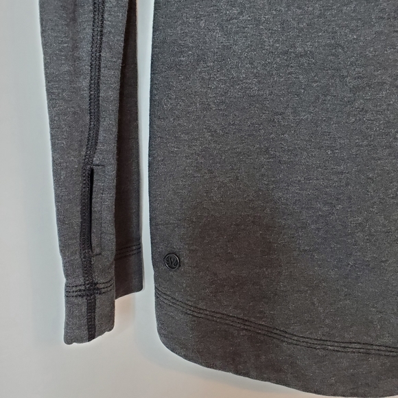 *SOLD* Lululemon Bliss Break Wrap Heathered black - Picture 8 of 10